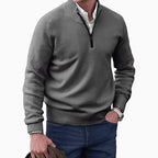 Jackson | Men's Knit Half-Zip Pullover Jumper Quarter-Zip Sweater