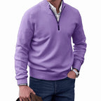 Jackson | Men's Knit Half-Zip Pullover Jumper Quarter-Zip Sweater
