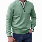 Jackson | Men's Knit Half-Zip Pullover Jumper Quarter-Zip Sweater