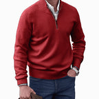 Jackson | Men's Knit Half-Zip Pullover Jumper Quarter-Zip Sweater