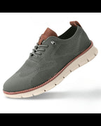 William | Men's Lightweight Breathable Knit Lace-Up Casual Sneakers
