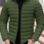 Elijah | Men's Lightweight Quilted Zip-Up Puffer Jacket