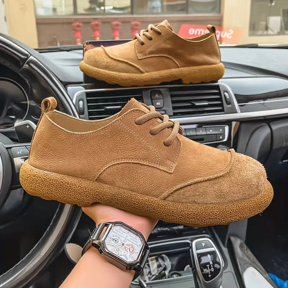 Daniel | Men's Orthopedic Cushioned Lace-Up Casual Leather Shoes