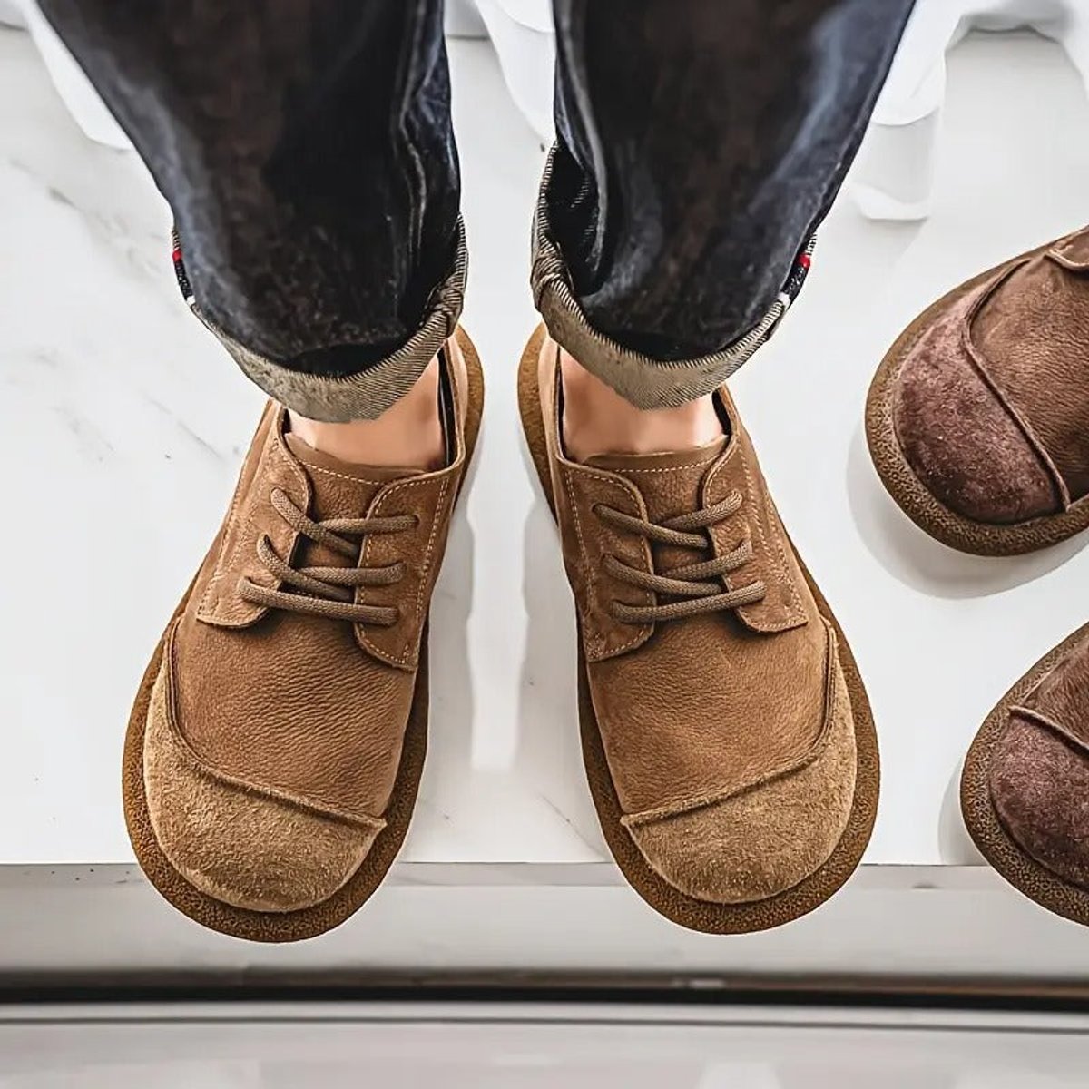 Daniel | Men's Orthopedic Cushioned Lace-Up Casual Leather Shoes