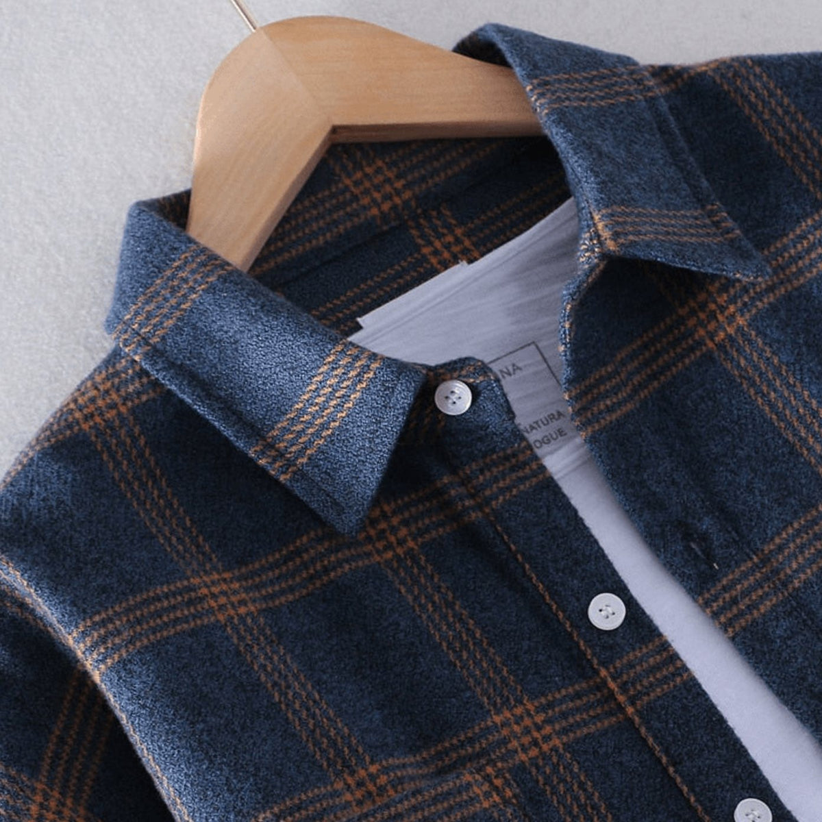 Mason | Men's Plaid Flannel Relaxed-Fit Long-Sleeve Button-Down Shirt