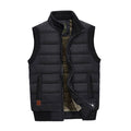 Henry | Men's Quilted Fleece-Lined Stand-Collar Sleeveless Vest
