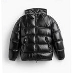 Caleb | Men's Quilted Hooded Coated Puffer Jacket
