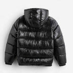 Caleb | Men's Quilted Hooded Coated Puffer Jacket