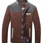 Jackson | Men's Quilted Stand-Collar Button-Front Jacket