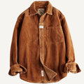 Daniel | Men's Relaxed-Fit Corduroy Long Sleeve Shirt Chest Pocket