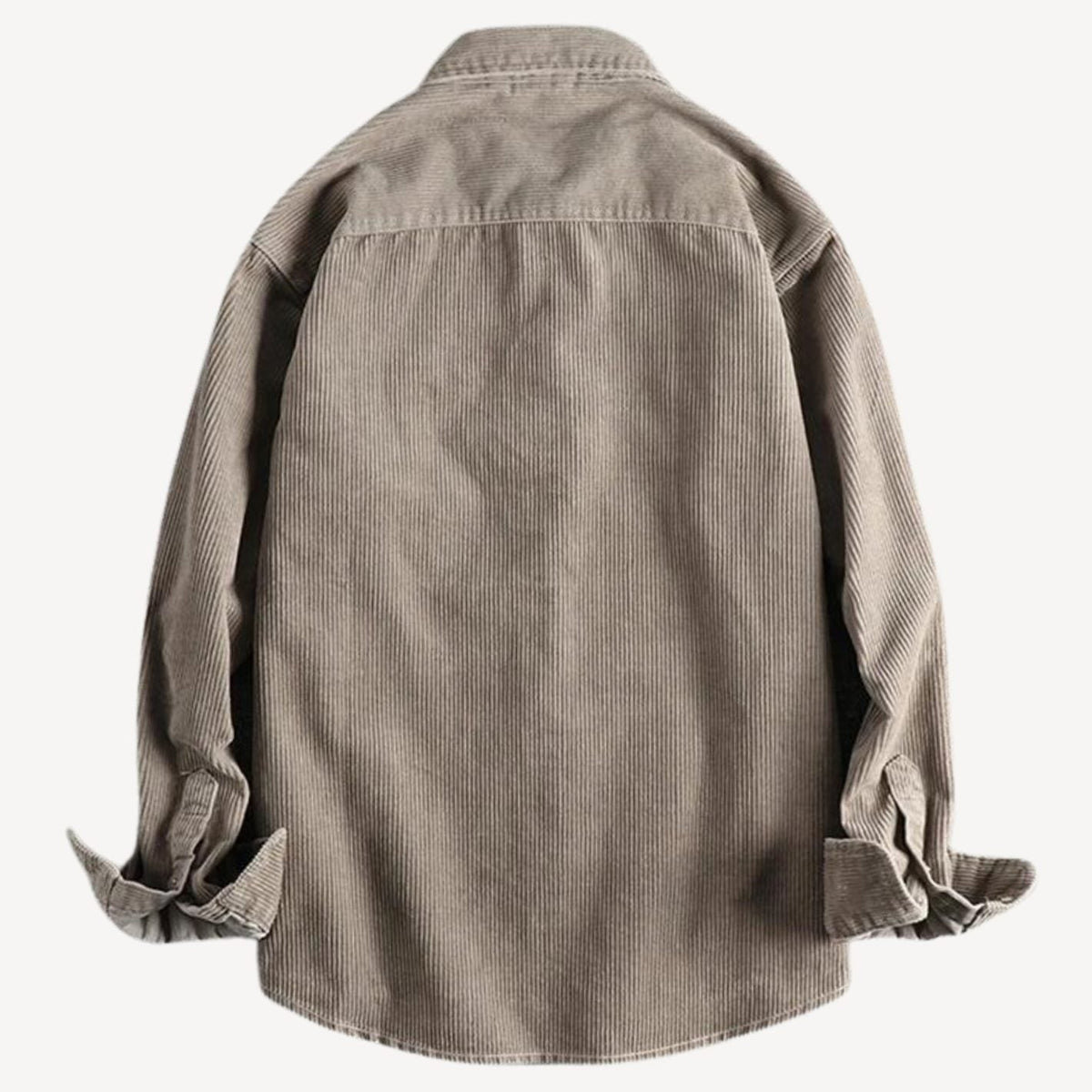 Daniel | Men's Relaxed-Fit Corduroy Long Sleeve Shirt Chest Pocket