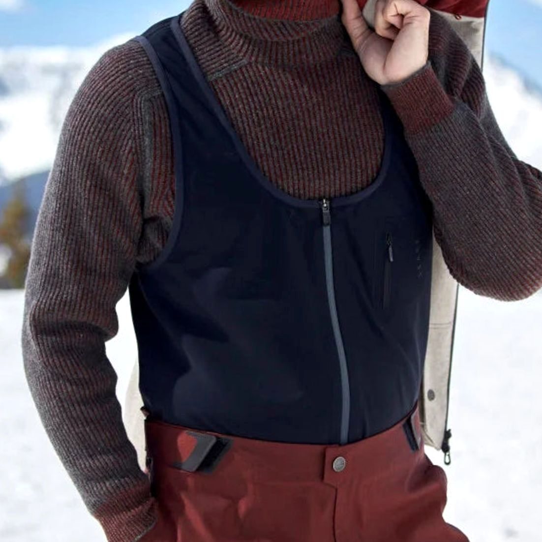 Caleb | Men's Ribbed Knit Turtleneck Sweater Casual Winter Pullover