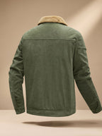Alexander | Men's Sherpa-Lined Corduroy Button-Front Jacket