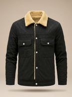 Alexander | Men's Sherpa-Lined Corduroy Button-Front Jacket