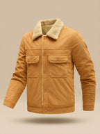Alexander | Men's Sherpa-Lined Corduroy Button-Front Jacket