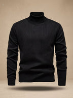 Samuel | Men's Slim-Fit Cable-Knit Turtleneck Sweater