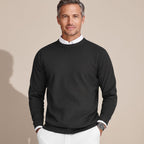 Nathan | Men's Slim-Fit Crew Neck Layering Sweater