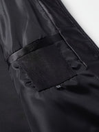Nathan | Men's Slim-Fit Full-Zip Faux Leather Bomber Jacket