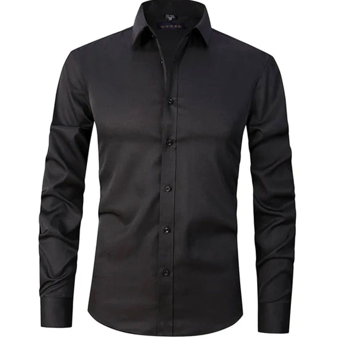 Benjamin | Men's Slim-Fit Long-Sleeve Button-Down Dress Shirt