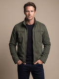 Sebastian | Men's Stand-Collar Full-Zip Slim-Fit Bomber Jacket