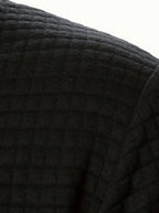 Nathan | Men's Textured Grid Full-Zip Bomber Jacket