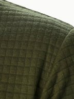 Nathan | Men's Textured Grid Full-Zip Bomber Jacket