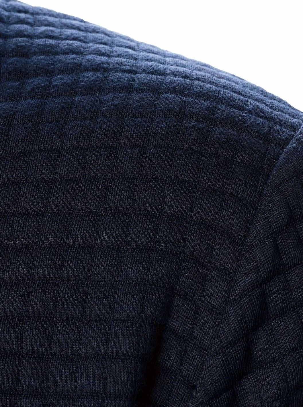 Nathan | Men's Textured Grid Full-Zip Bomber Jacket