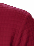 Nathan | Men's Textured Grid Full-Zip Bomber Jacket