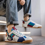 Daniel | Men's Trail Sneakers Layered Suede Mesh Athletic