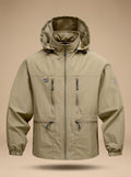 Lucas | Men's Waterproof Hooded Windproof Outdoor Jacket Multi-Pocket
