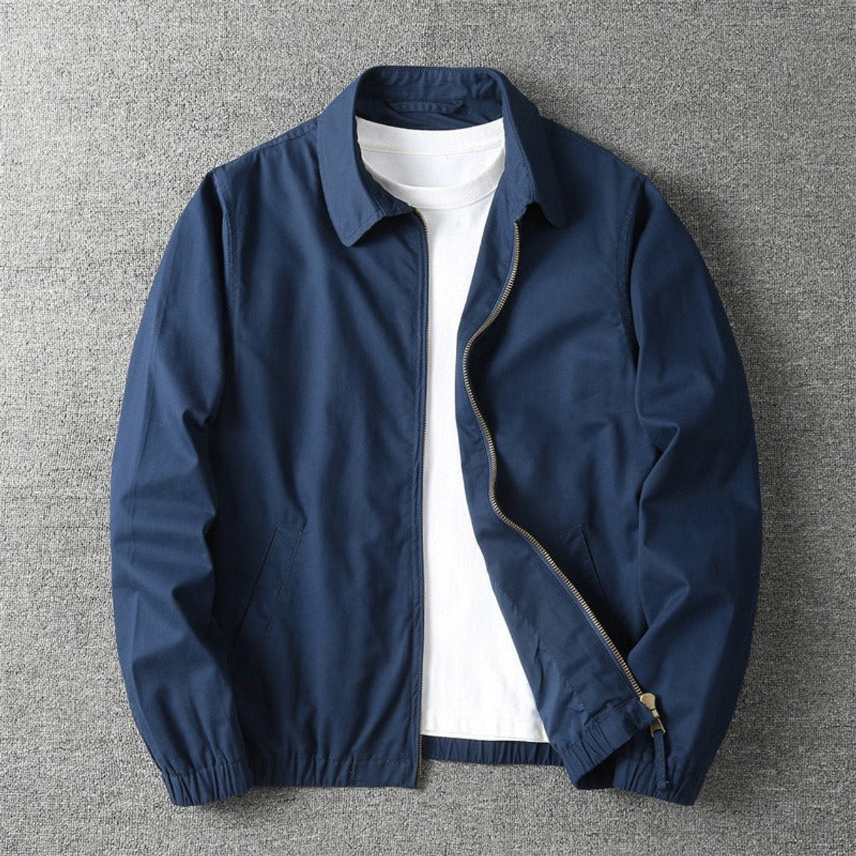 Lucas | Men's Winter Coat Lightweight Zip-Up Bomber Jacket