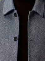 Samuel | Men's Wool Single-Breasted Relaxed-Fit Overcoat