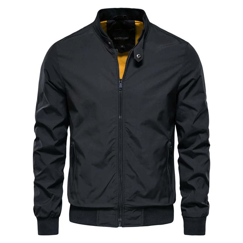 Aaron | Men's Zip Up Classic Bomber Jacket
