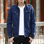 Alexander | Men's Zip Up Casual Bomber Jacket