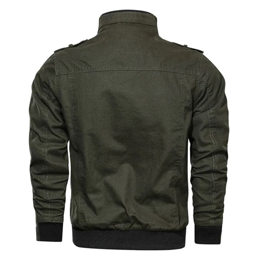 Alexander | Men's Zip Up Casual Bomber Jacket
