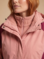 Evelyn | Women's 2-in-1 Hooded Softshell Fleece Outdoor Jacket