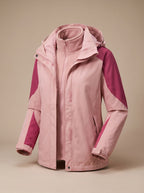 Evelyn | Women's 2-in-1 Hooded Softshell Fleece Outdoor Jacket