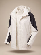 Evelyn | Women's 2-in-1 Hooded Softshell Fleece Outdoor Jacket
