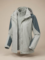 Evelyn | Women's 2-in-1 Hooded Softshell Fleece Outdoor Jacket