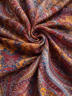 Harper | Women's Boho Paisley Flowy Long-Sleeve Maxi Dress