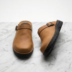 Charlotte | Women's Boots Premium Leather Slip-On Clogs