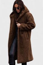 Camila | Women's Elegant Oversized Teddy Faux Fur Long Winter Coat