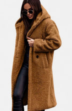 Camila | Women's Elegant Oversized Teddy Faux Fur Long Winter Coat