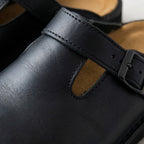 Harper | Women's Full-Grain Leather Ergonomic Slip-On Clogs