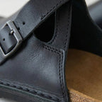 Harper | Women's Full-Grain Leather Ergonomic Slip-On Clogs