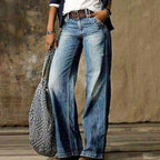 Victoria | Women's High-Waist Relaxed Fit Wide-Leg Jeans