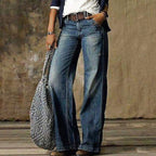 Victoria | Women's High-Waist Relaxed Fit Wide-Leg Jeans