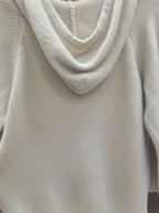 Madison | Women's Hooded Full-Zip Knit Cardigan Relaxed Fit Sweater