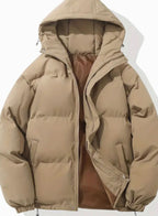 Isabella | Women's Hooded Quilted Puffer Jacket Zip-Up Drawstring