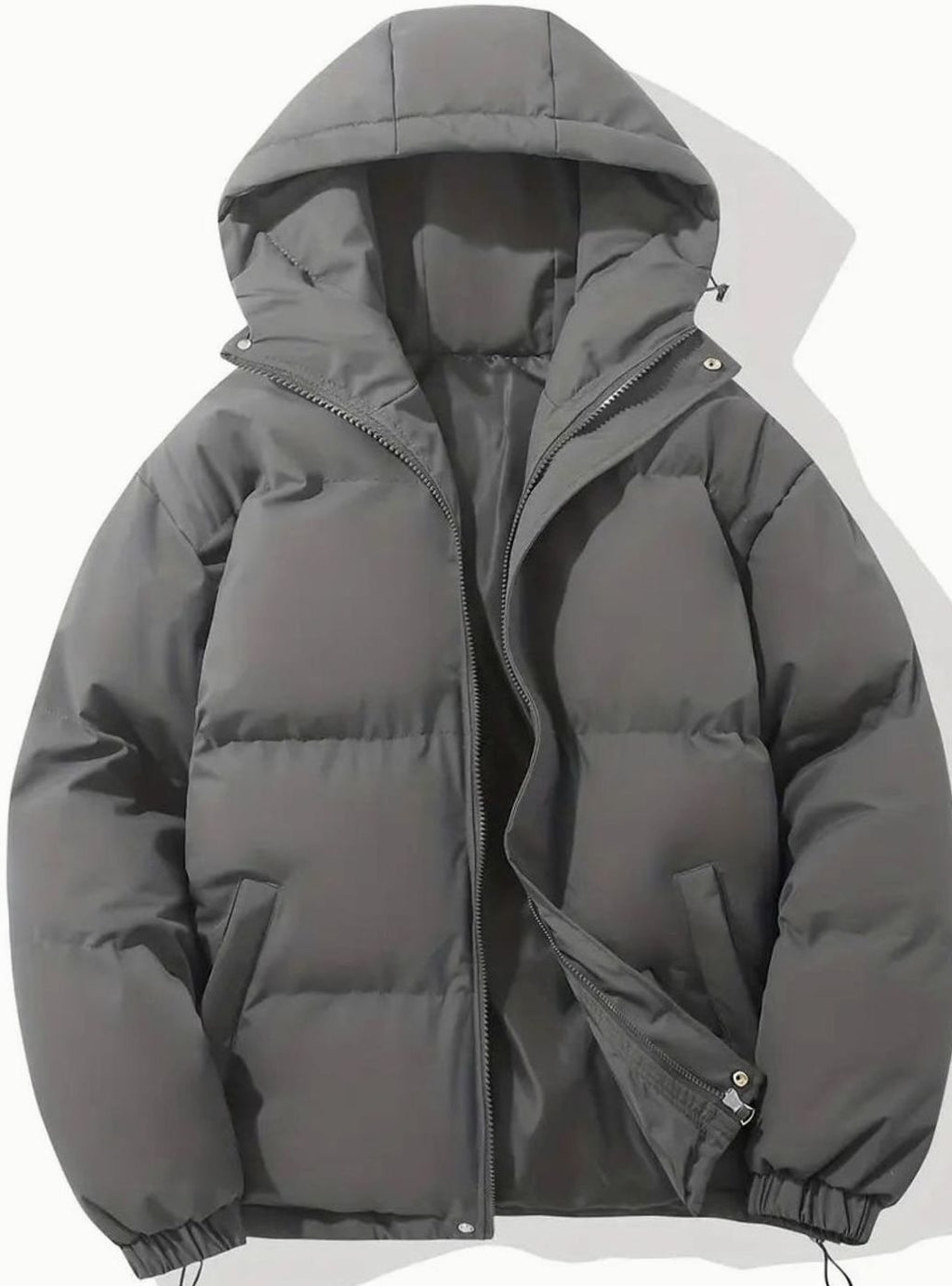 Isabella | Women's Hooded Quilted Puffer Jacket Zip-Up Drawstring